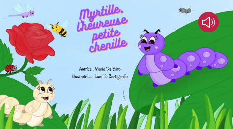 Myrtille, l'heureuse petite chenille